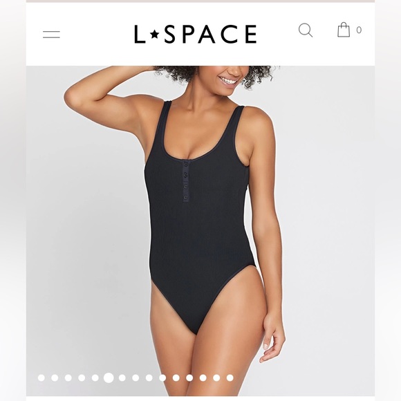 L*Space Ribbed Float On One Piece Swimsuit - Picture 5 of 9